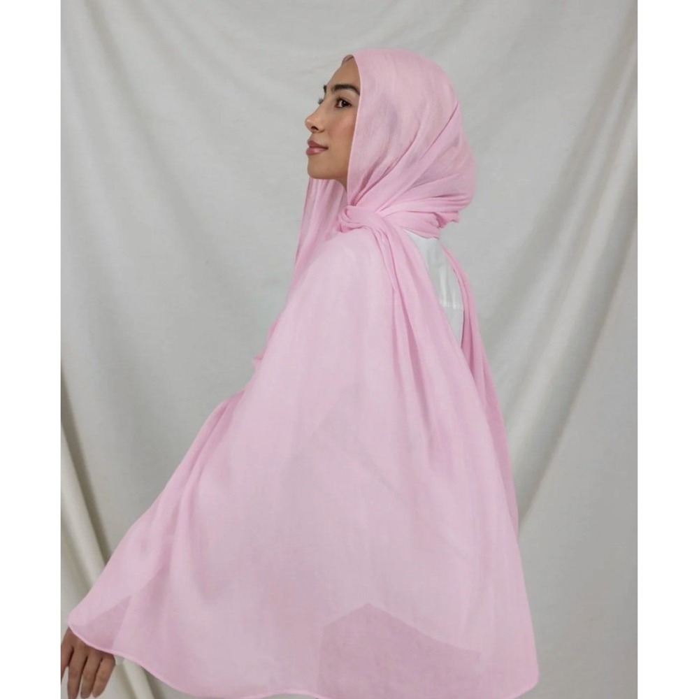 NWT VELA Sakura Pink Modal Hijab Standard 28x73 Soft Pink Scarf Sealed